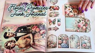 How to Use Floral Promises Junk Journal Pages & Ephemera | DIY Junk Journaling, Scrapbooking, & More