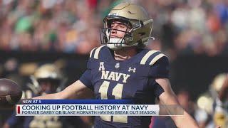 Hilliard Darby's Horvath cooking up football history at Navy