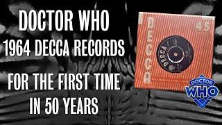 DECCA RECORDS "Dr Who" 1964 - LIVE RECORDING