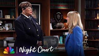 Bailiff Roz Russell Is Back in Action | Night Court | NBC