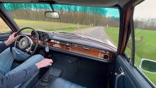 Mercedes-Benz W108 280 SE Driving - Oldenzaal Classics