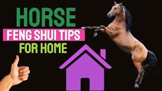 Feng Shui Horse Tips for Home - Where Should Fengshui Horse Be Placed In Office