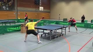 Mosslly vs Reindl  20230402 Hilpoltstein 2 vs  TTC Kist Regionalliga Table Tennis Stativ