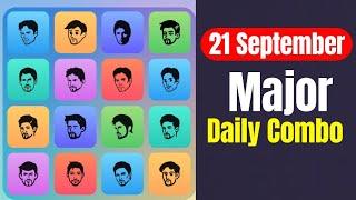 Major Daily Combo Puzzle Durov | 21 September Major Daily Combo | Major Airdrop | Puzzle Durov