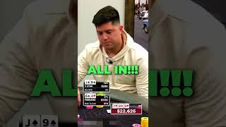 Insane Bluff With 6-4 Offsuit 