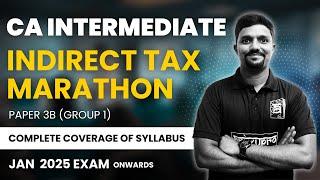 Indirect Tax Marathon for CA Inter | GST Revision in English | Taxation | CA Vikas