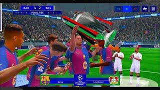 UEFA Champions League Final • Penalty Shootout • Bayer 04 Leverkusen Vs Barcelona | EA Fc Mobile