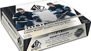 2 autographs box!!Opening 2022-23 Upper-Deck SP Authentic hobby hockey card box