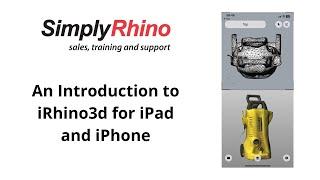 iRhino3D - An Introduction to the iOS App Store Version for iPad and iPhone