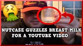 Lunatic Guzzles Breast Milk For Views (Greig Stott)