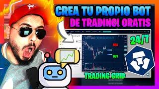 Como CREAR tu PRIMER BOT DE TRADING GRATIS  Con CRYPTO.COM 