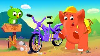 एक मोटा हाथी / Ek Mota Hathi + Many MoreHindi Rhymes - FunForKidsTV