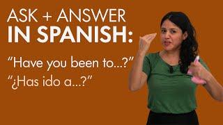 Learn to ask and answer questions using the verb "haber" in Spanish