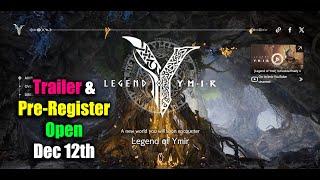 Legend of Ymir Trailer & Pre Register Open This Dec 12th