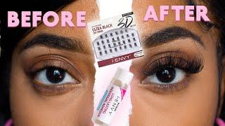 INDIVIDUAL EYELASHES TUTORIAL | $6!!!!