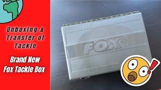 *** NEW FOX Tackle Box *** | Unboxing & Tackle Transfer | Carp Fishing 2023