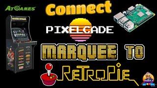 Pixelcade LED Marquee for AtGames Legends Ultimate - Connect to Raspberry Pi 3B+ RetroPie!