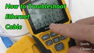 Troubleshooting Ethernet Cable with Modular RJ45 Plugs + How to Find Damaged Area of Cable