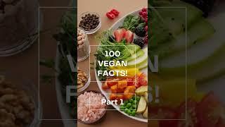 100 Vegan Facts #1 #FactOasis - Check the comments for Vegan Recipes!