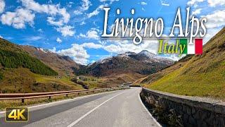 Driving through the Italian Alps from Livigno to Bormio, Italy  [Driver's View]