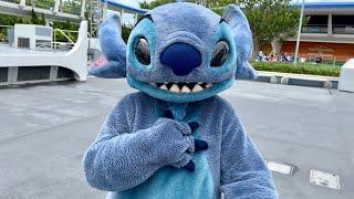 Stitch Roaming Meet and Greet in Tomorrowland at The Magic Kingdom, Walt Disney World