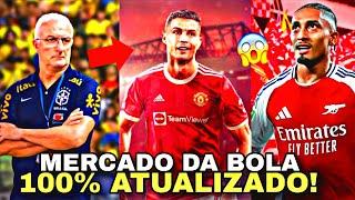 DORIVAL DEMITIDO DA SELEÇÃO!?, CRISTIANO DE VOLTA AO UNITED?, RAPHINHA NO ARSENAL - MERCADO DA BOLA