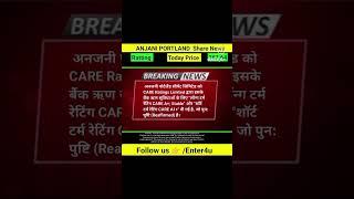 ANJANI PORTLAND CEMENT LTD share news and today Price