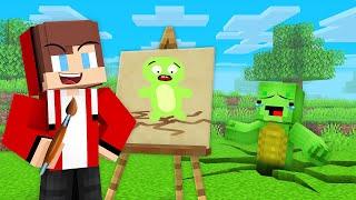 JJ use DRAWING MOD to Prank Mikey With The EARTHQUAKE in Minecraft (Maizen)