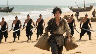 Kung Fu Movie! The silly dock worker is actually a hidden Kung Fu master!