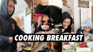 Cooking Breakfast With Grandma ️