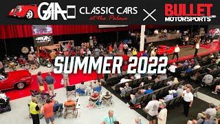 Greensboro GAA Classic Car Auction x Bullet Motorsports 2022 | VLOG [4k]