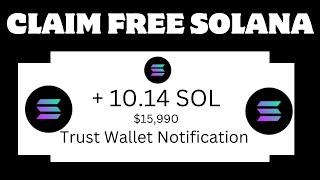 Claim Free $10.145 SOLANA To Trust Wallet Daily ~ Free SOL Mining Site Without Invest…