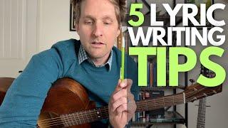 5 Lyric Writing Tips - Songwriting Lessons with Stuart!