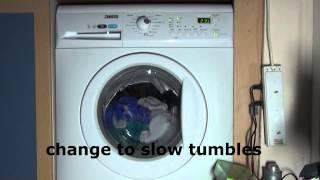 Zanussi Aqua Fall ZWHB7160 Washing Machine : Cotton Eco Standard A+++ 60'c (Full cycle 3 hours 56)