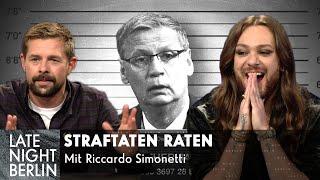 Straftaten Raten mit Riccardo Simonetti - Was hat Günther Jauch verbrochen? | Late Night Berlin