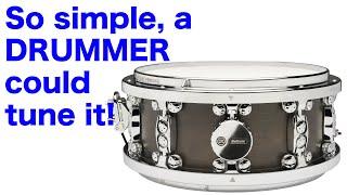 So Simple a Drummer could tune it:   Dialtune Snare