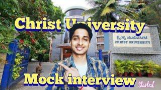 Christ University|| Mock Interview|| Vaibhaw Siddharth|| Bangalore|| Enroll fast