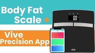 How to Connect Your Smart Body Fat Scale to the Vive Precision App - DMD1044BLK