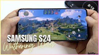 Samsung Galaxy S24 Wuthering Waves Gaming test | Exynos 2400, 120Hz Display