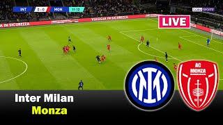 LIVE : Inter Milan vs Monza Live Football Match | Italy Serie A 2025 | Live Football Match |