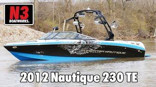 2012 Nautique 230 TE - Masters Blue/Onyx Black - On Water || N3 Boatworks