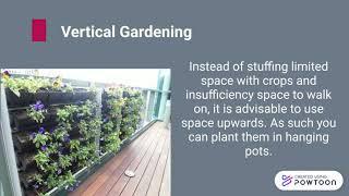 Amazing Ideas and Advantages of Urban Farming