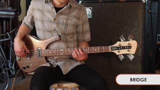 Serek Basses - "Sacramento" with TV Jones Thunder'Blades Bass Pickups Demo