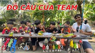 Rivew Cần Câu Máy Dây Câu Và Mồi Giả Lure Của Thành Viên Trong Team