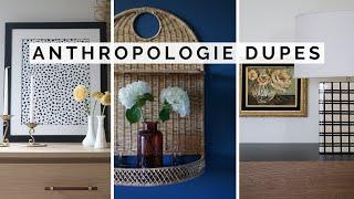 ANTHROPOLOGIE VS THRIFT STORE | DIY ANTHROPOLOGIE INSPIRED DECOR *SPRING EDITION*