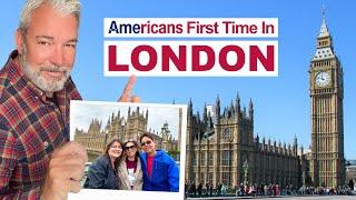 Americans First Time In LONDON - What Did They REALLY Think? (Rain, Big Ben & The Pub)