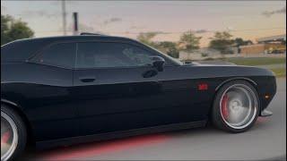 Cutting up in traffic Challenger SRT 392 #challenger #carvlog