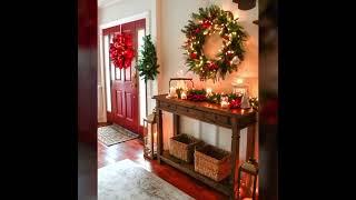 100!Glamorous Entryway Table Decoration ideas about Christmas/Latest Christmas Decoration ideas2025