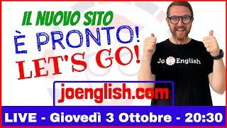 LIVE - Scopri tutte le novità su JoEnglish.com!