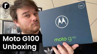 Moto G100 Unboxing and first look | Recombu